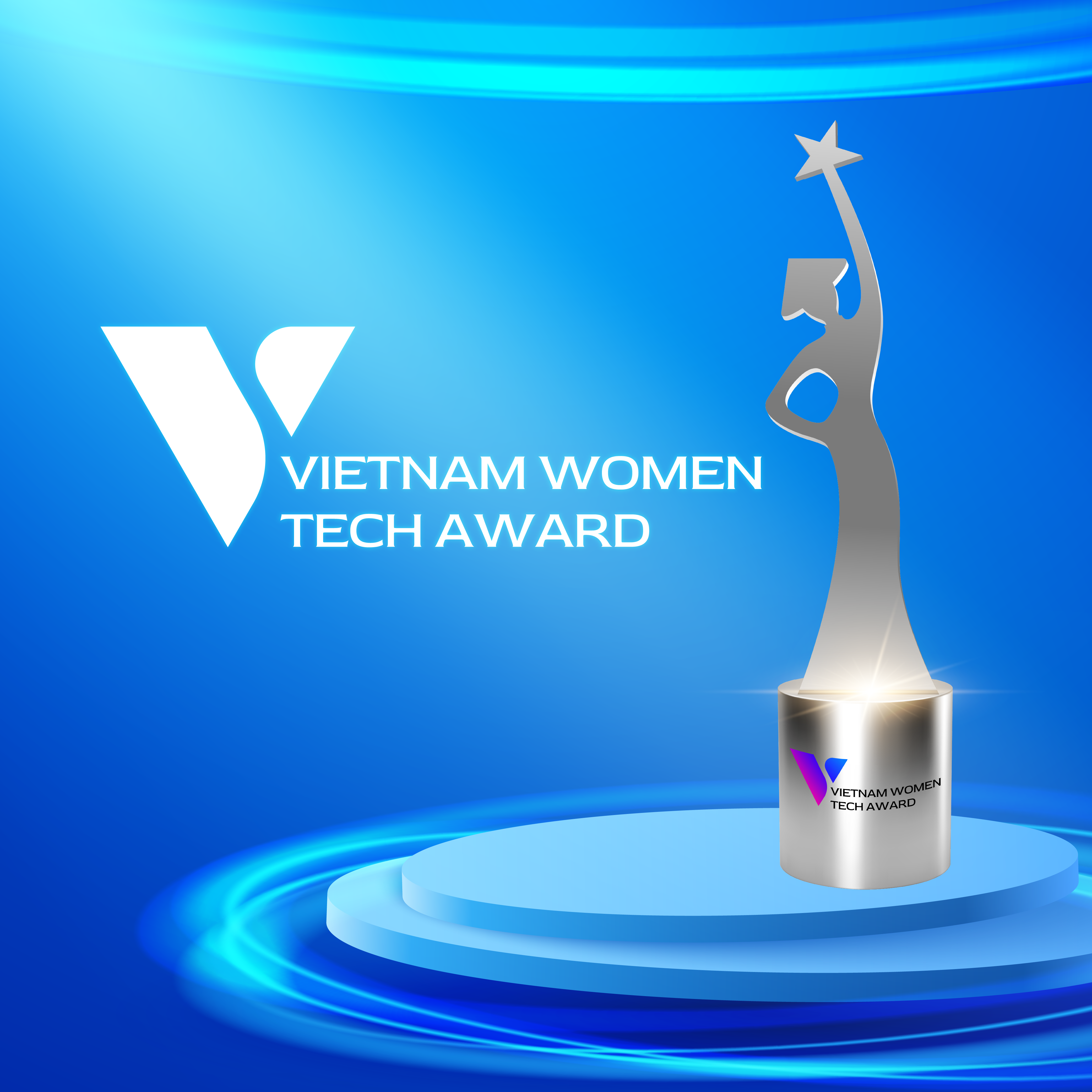 Top 50 Tech Excellence Award trophy